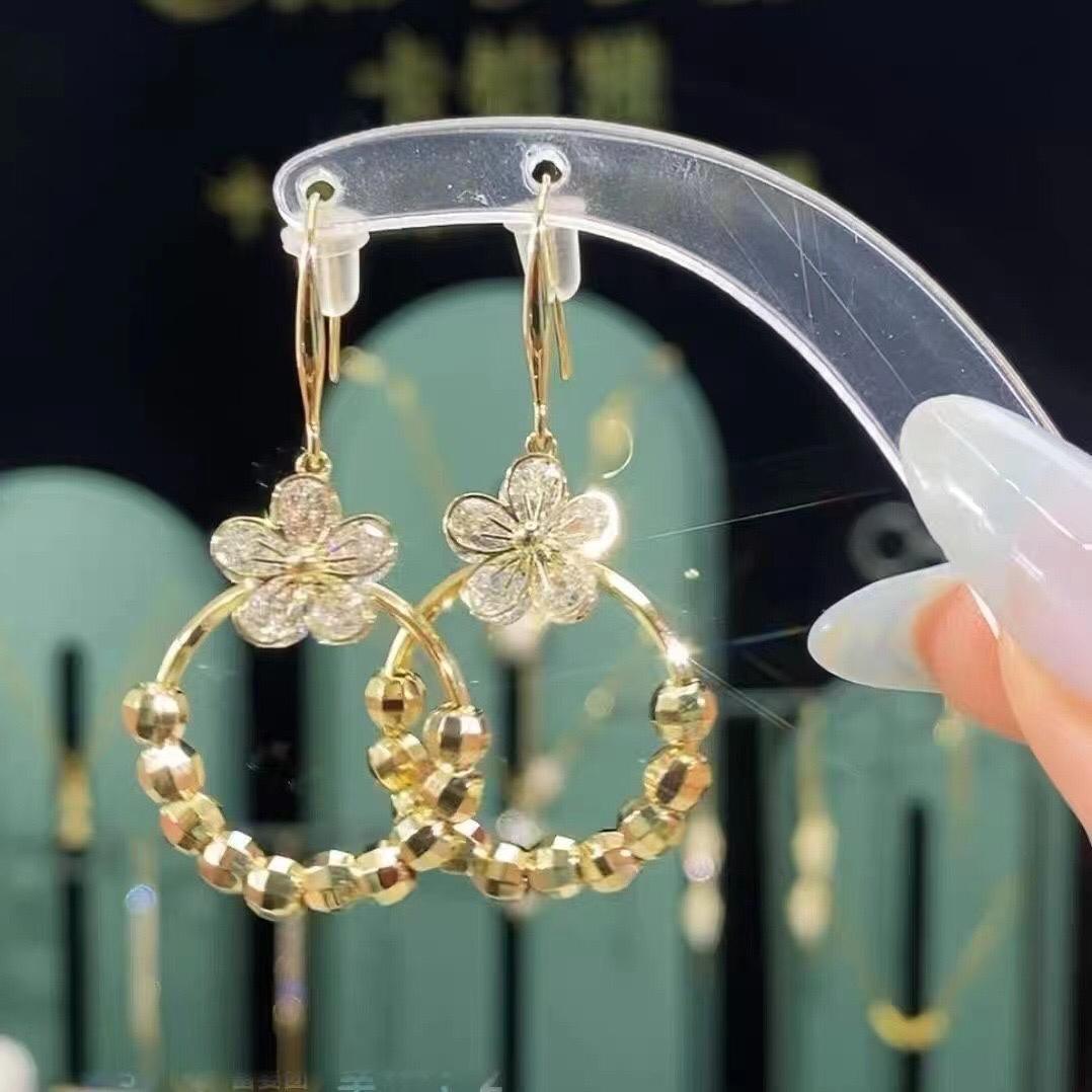 Flowe Earring (24k gold plated)