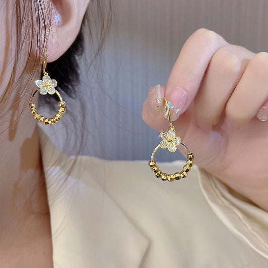 Flowe Earring (24k gold plated)