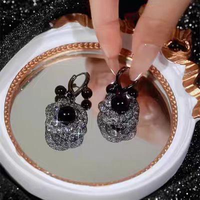 Zircon Earrings (24k gold plated)